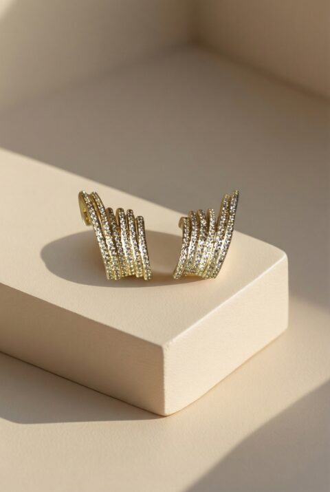 Angelo Earrings in Gold