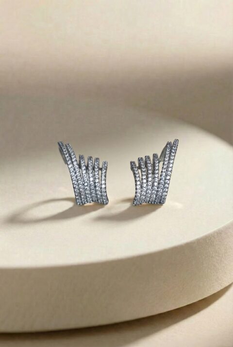 Angelo Earrings in Silver