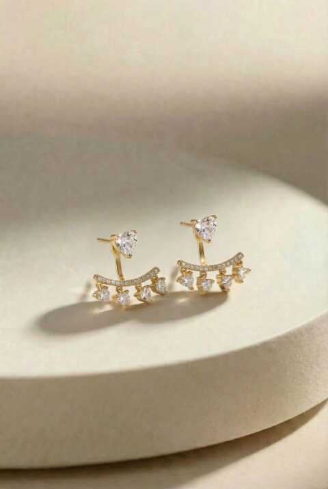 Demi Earrings in Gold