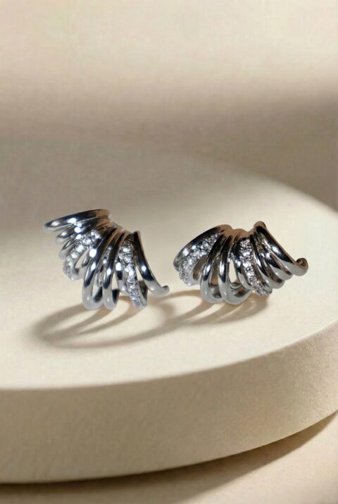 Ragnetto in Silver Earring