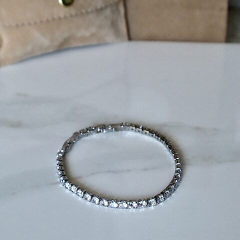 Tennis Bracelet in Silver