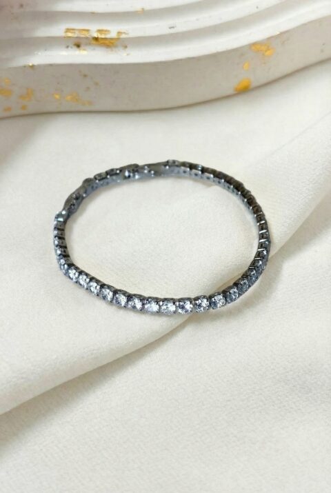 Tennis Bracelet in Silver