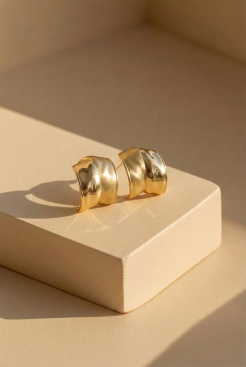 Diana Earrings in Gold